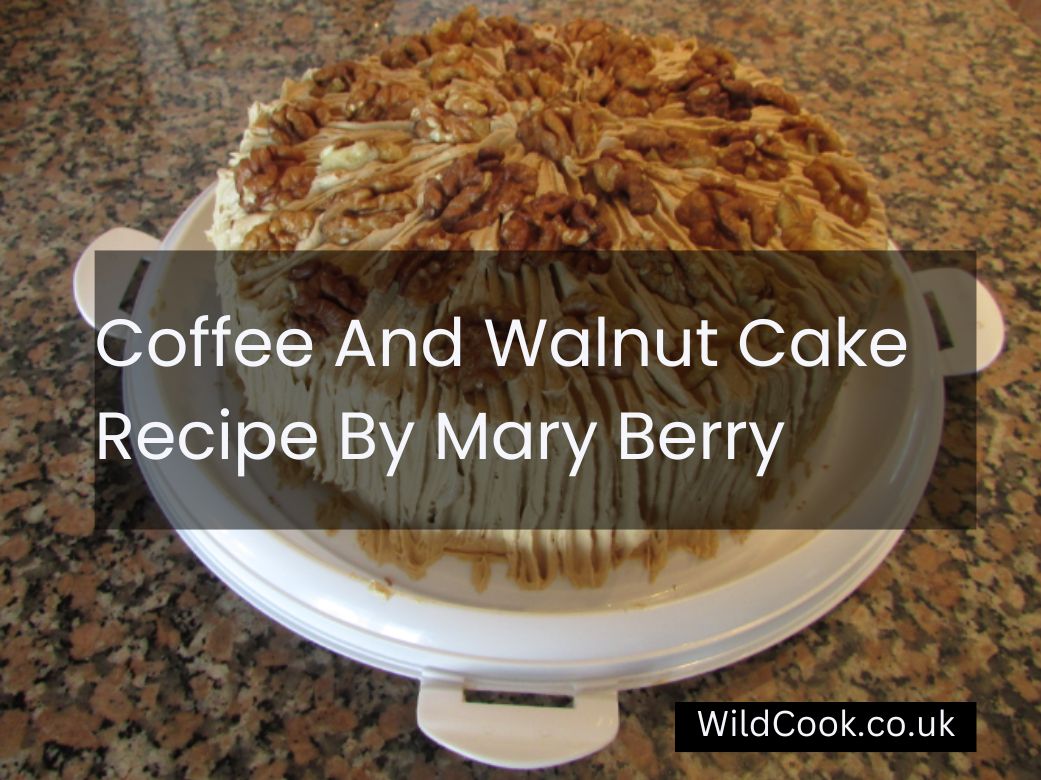 mary berry coffee and walnut cake recipe
